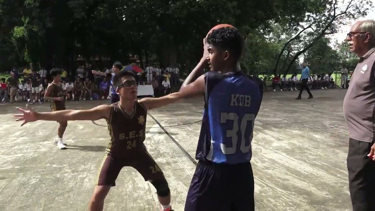 Br Aloysius Ballantyne Memorial Basketball  Finals, Goethals  School VS St Edmund's School, Shillong