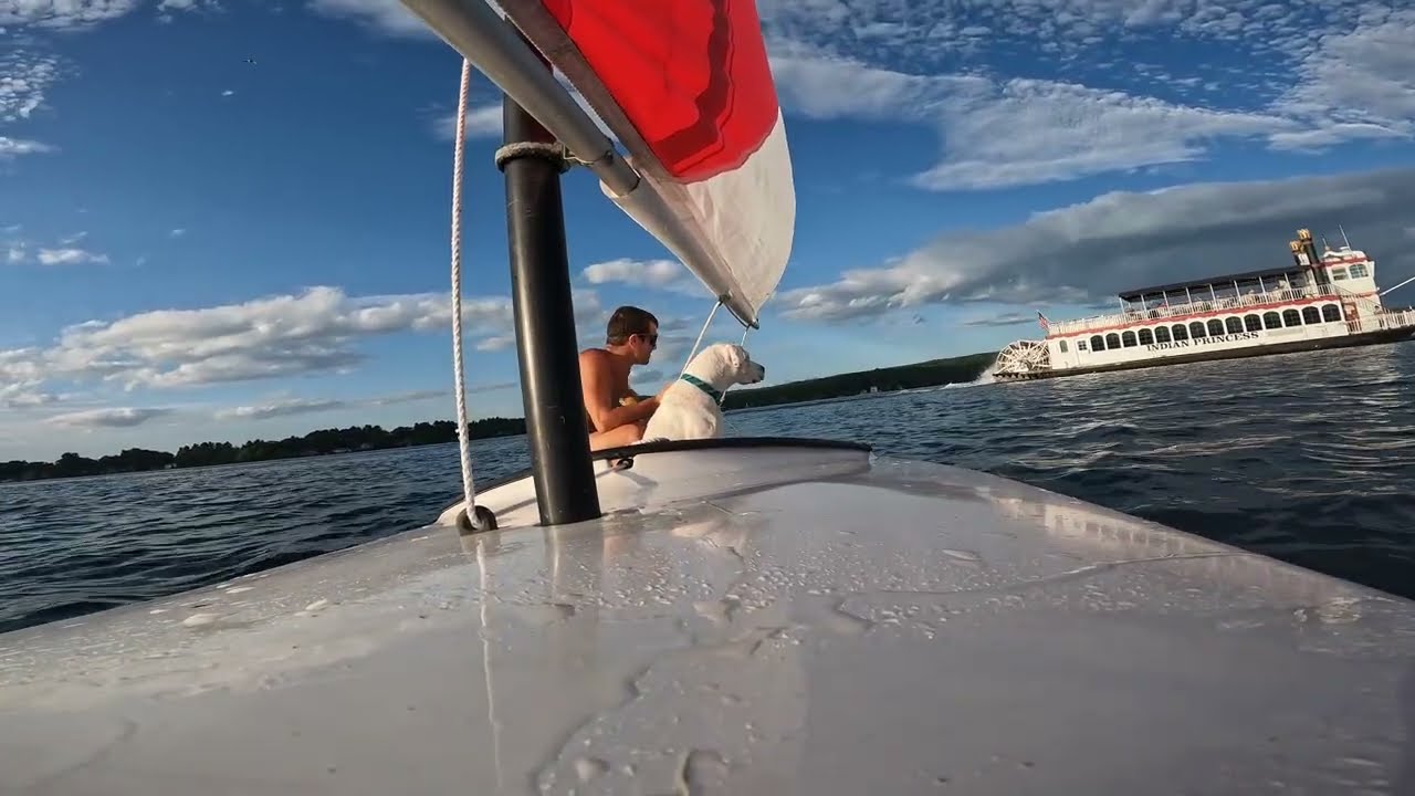 Sailing With My Dog!