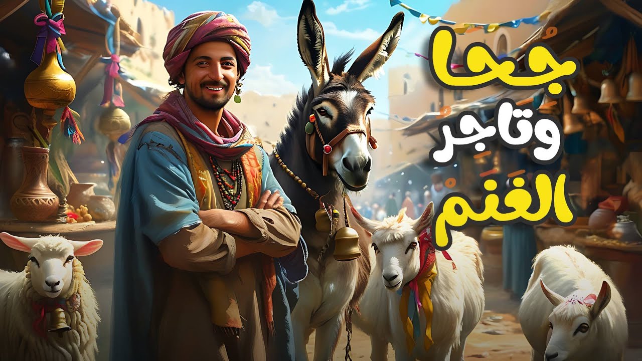 قصة جحا و تاجر الغنم - قصة مشوقة و مسلية أتمنى ان تنال إعجابكم