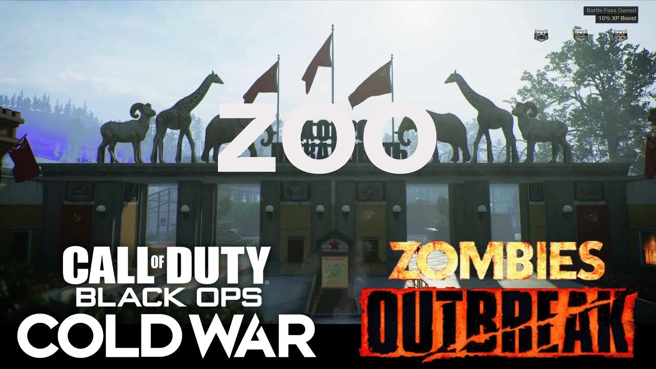 ZOO FULL MAP EXPLORE - Outbreak Zombies | Call of Duty: Black Ops - Cold War