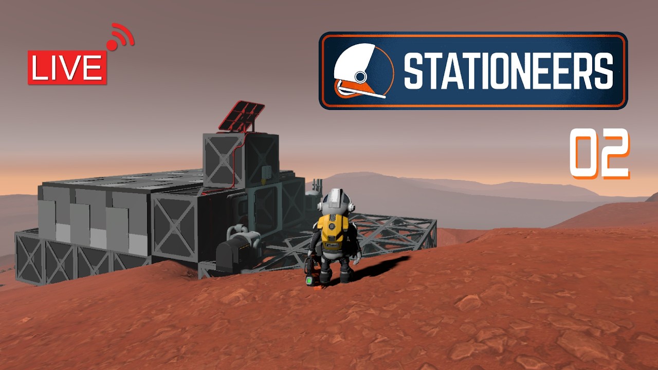 Surviving Mars | STATIONEERS Live Stream - 02