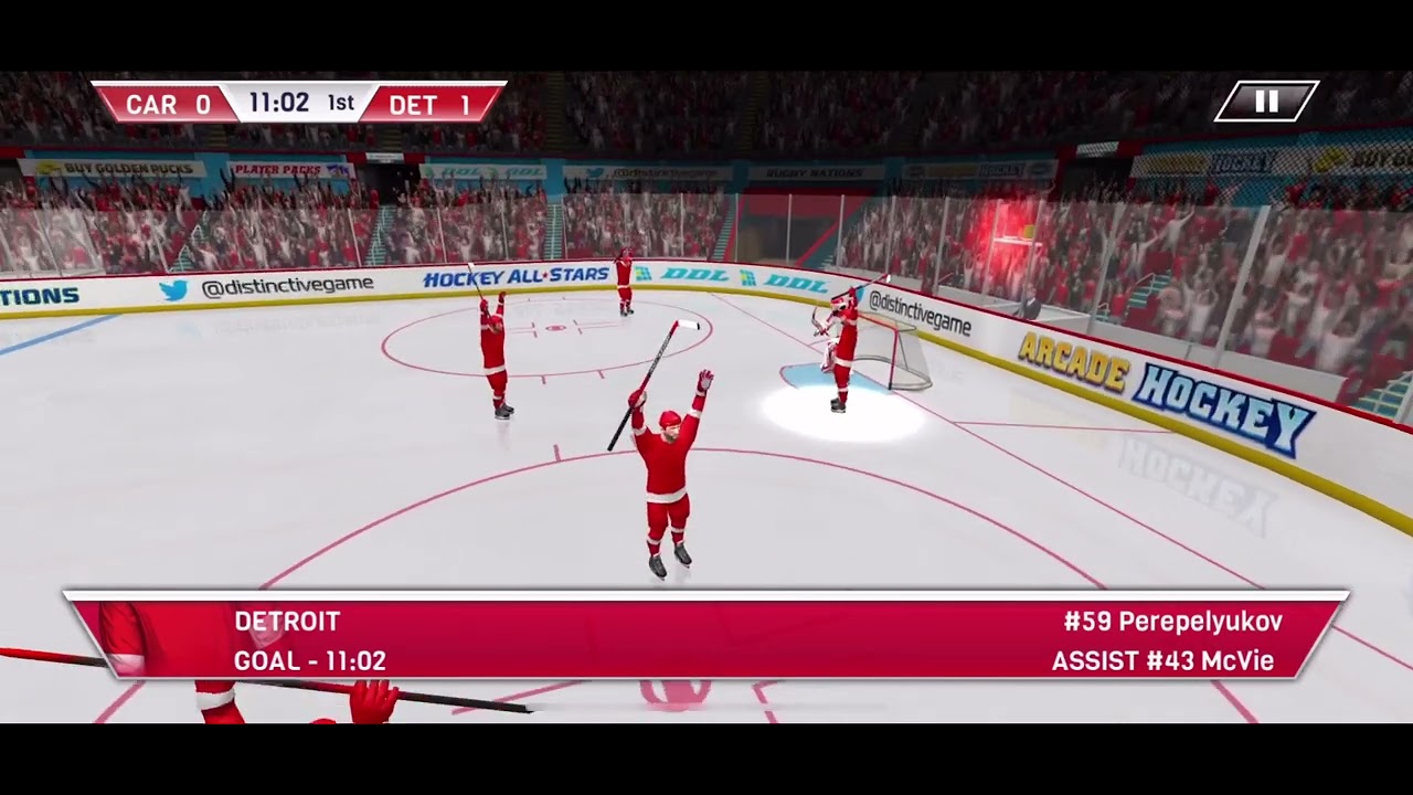 Detroit Red Wings Goal horn in Hockey all stars