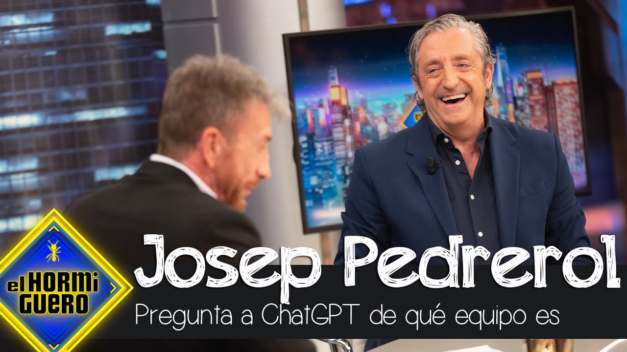 Chat GPT responde si Josep Pedrerol es del Barça - El Hormiguero