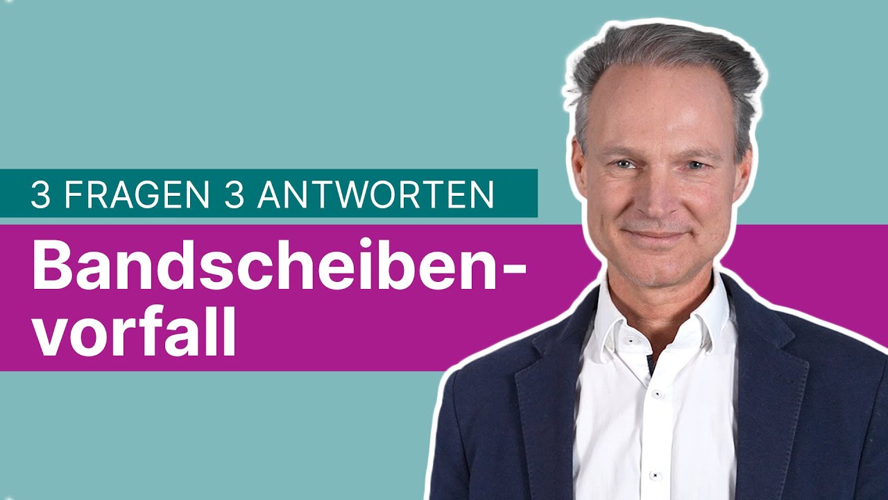 Bandscheibenvorfall: 3 Fragen 3 Antworten | Asklepios