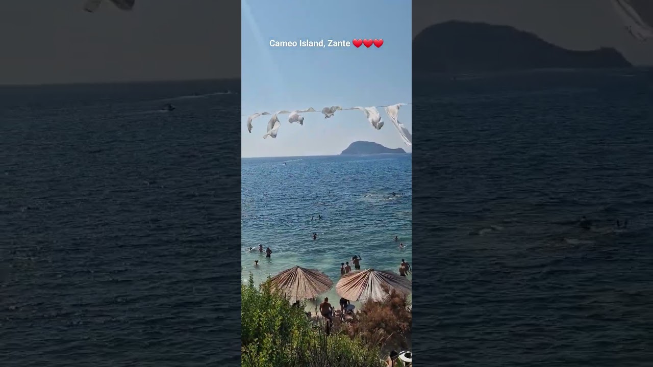 Cameo Island, Zante #greece #zante #mammamia #relax #cameoisland #heaven #inspiration #sea #water