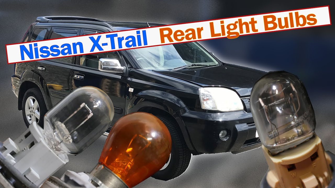 Replacing Rear Brake 💥 Tail Bulb, Indicator Bulb & Reverse Bulbs on Nissan X Trail T30 Light Cluster