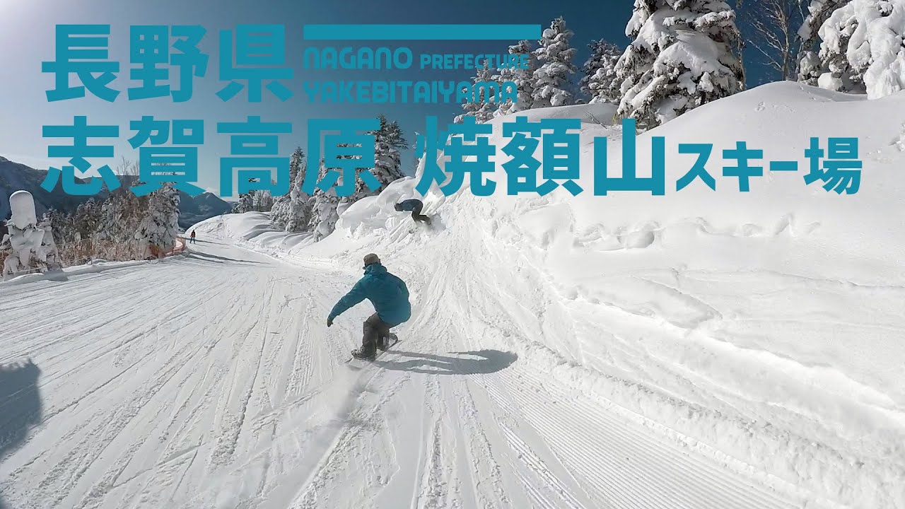 【滑れるエリア広大】長野県 焼額山スキー場 / 広大な志賀高原の焼額・奥志賀エリア