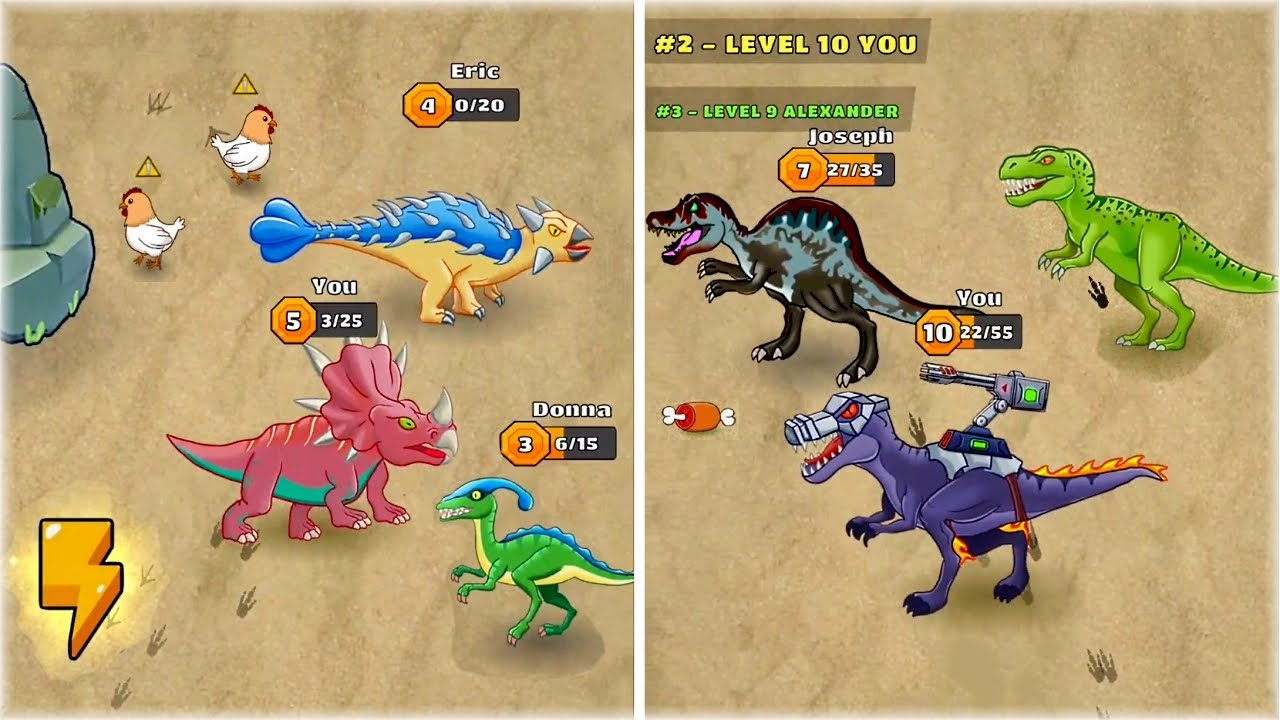 MAX LEVEL in Madness of Dino Game!