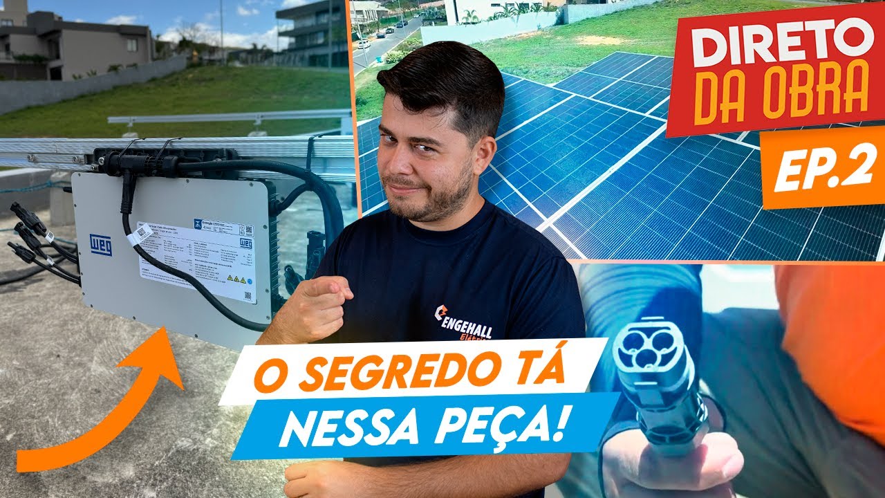 Conectamos 12 PLACAS SOLARES direto no quadro 220V I O resultado foi incrível! 🤯🤩