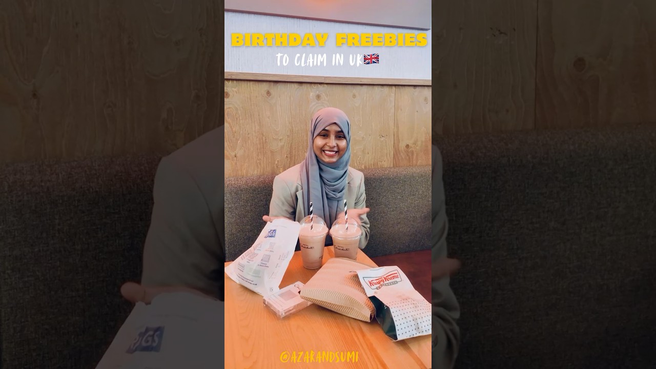 Birthday freebies you can get in UK🇬🇧🎂| Birthday fun 🥳