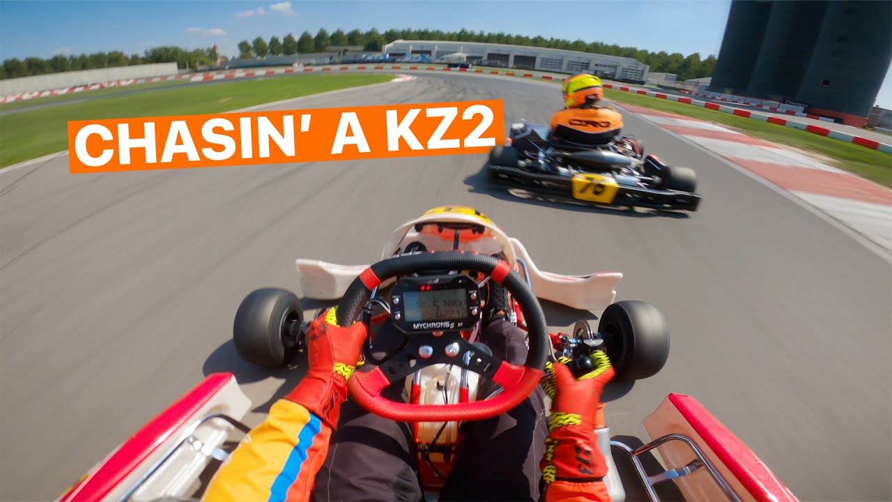 KZ2 vs ROK SHIFTER karting chase at Cremona Circuit🔥