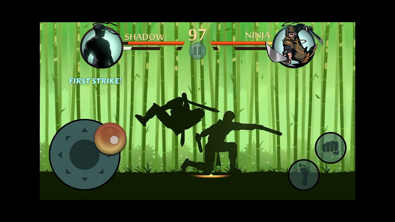 Shadow Fight 2 hashim main ninja Boss cewek ninja pisau ninja abang jahat kucing Shadow