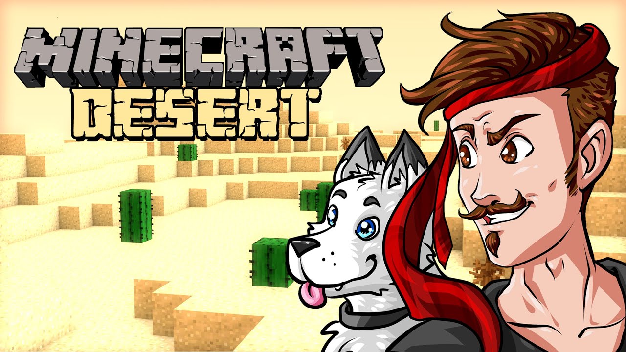 Minecraft Hardcore - INFINITE DESERT 💀💀💀