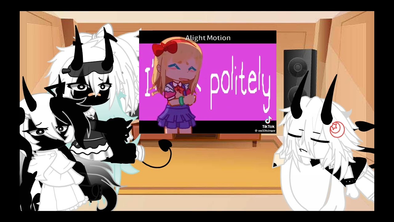 Bully trio+Alice react to Claire as Elizabeth afton