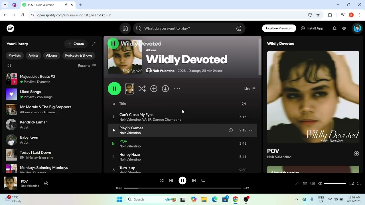 Noir Valentino - Wildly Devoted REACTION (GONE WRONG!!!) (SUPER GAY??)