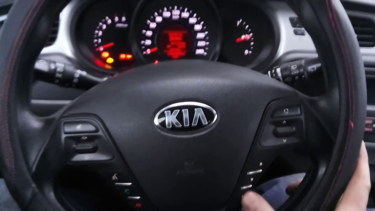 Kasowanie Inspekcji Kia Cee'd Oil Service Indicator Light Reset Kia Cee'd