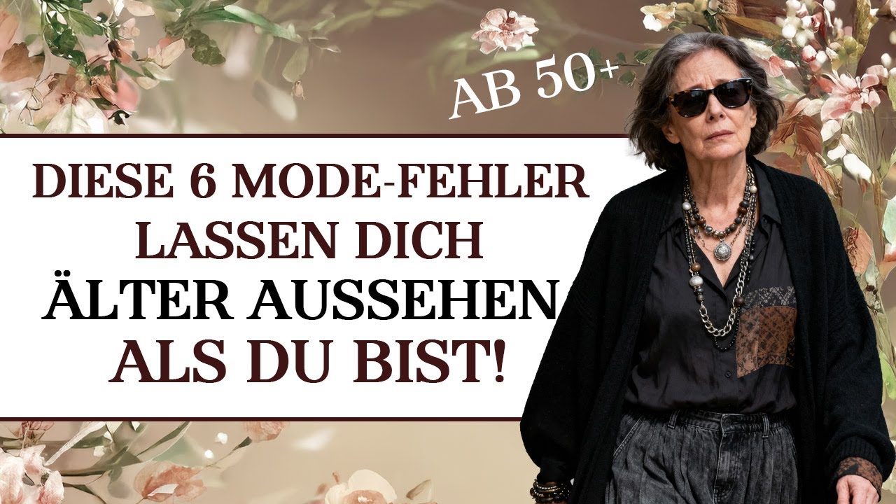 Diese 6 Mode-Fehler lassen dich &auml;lter aussehen, als du bist!