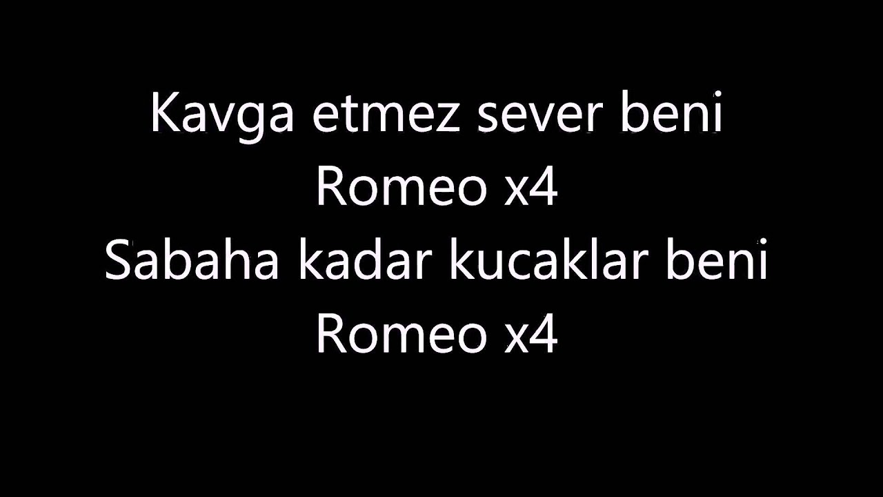 Hande Yener - Romeo (Lyric Video)