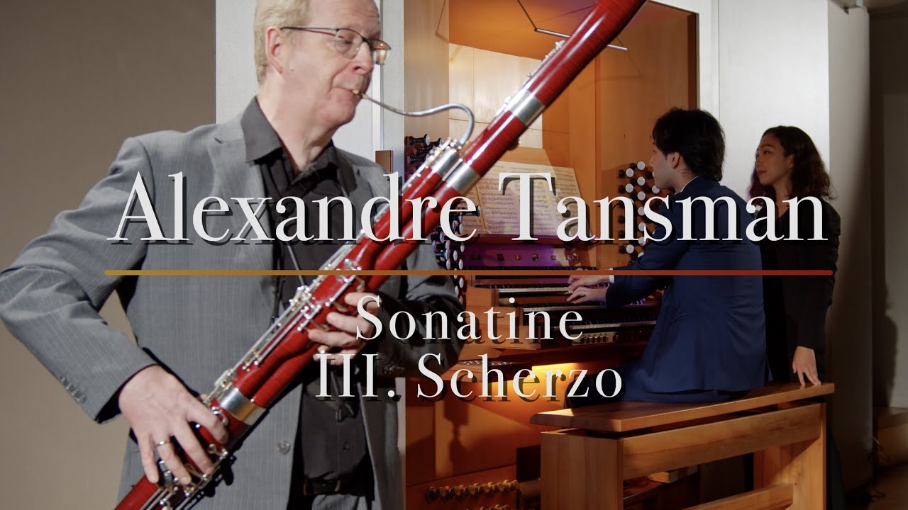 Hermann, Ohira - Tansman: Sonatine, III. Scherzo