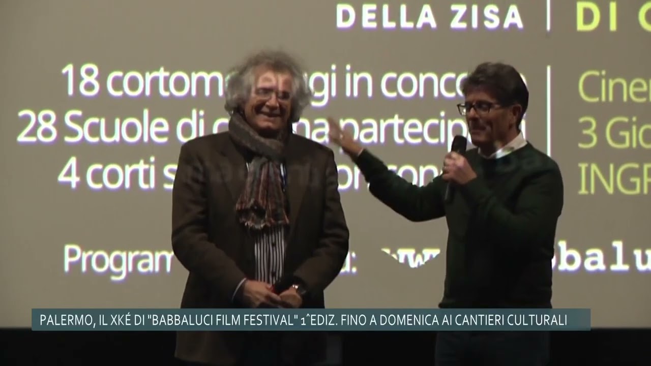 Interviste BABBALUCI FILM FESTIVAL Prima Edizione 2024. Cantieri Culturali della Zisa