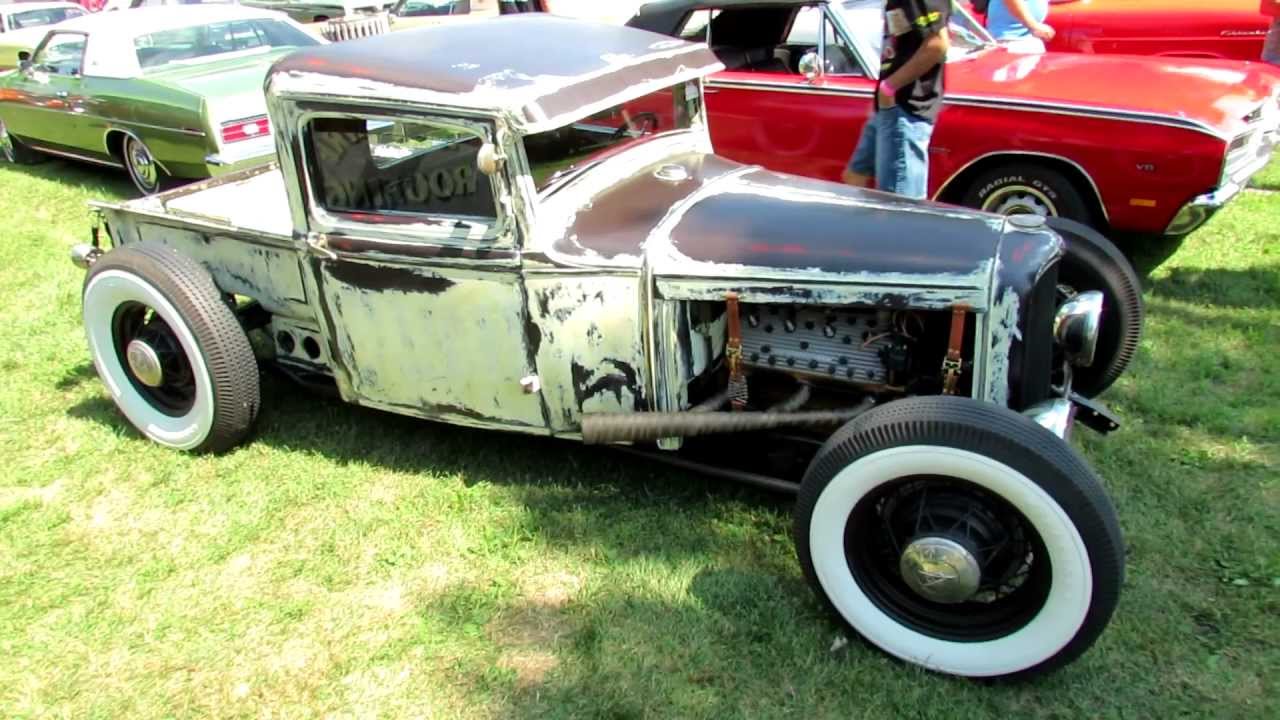 1931 Ford A Pick-up Hot Rod Exterior - 2012 Granby International, Quebec, Canada