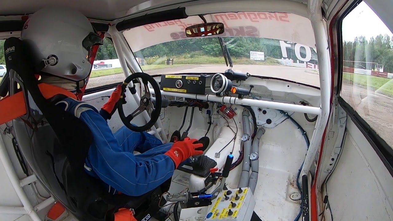 Rallycross historiskt Volvo 142 supercupen Västerås 10-11/8 2019