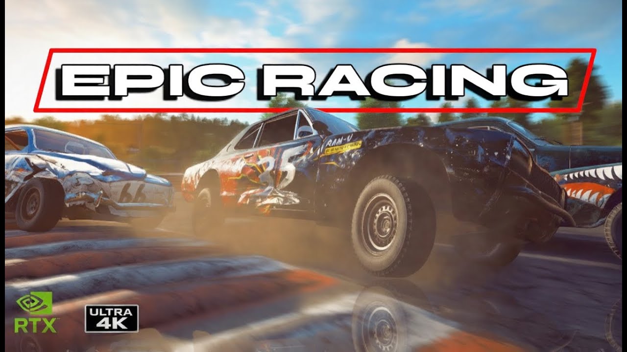 Epic Racing Video #wreckfest #4kgameplay