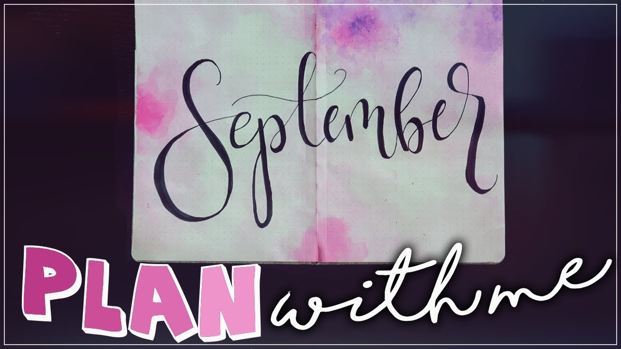 September 2019 Bullet Journal Setup | Plan with Me | Alittas Diary