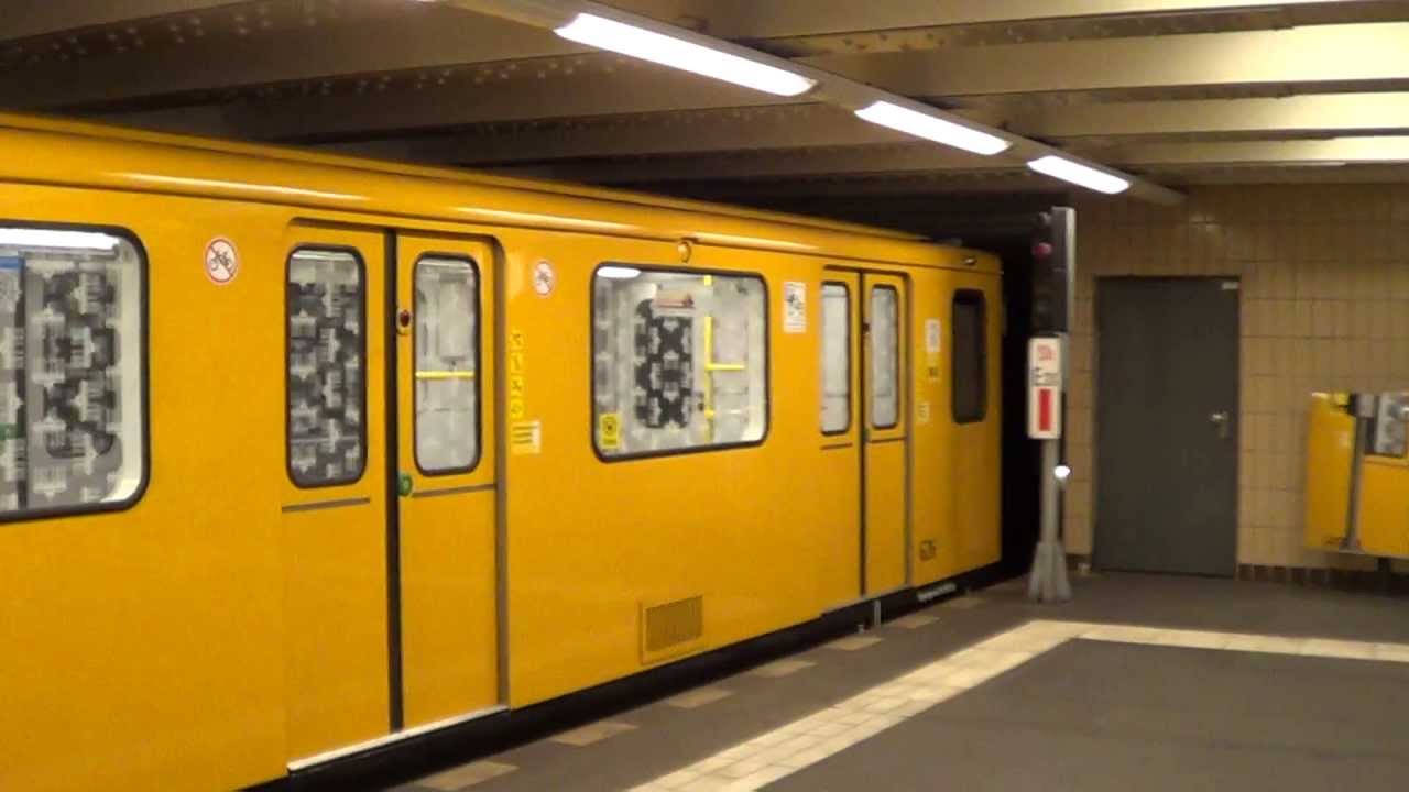 U-Bahn Berlin - U-Bahnhof Vinetastraße U2 [HD 1080p]