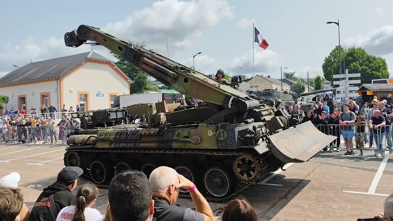 AMX-30 D - Démonstrations dynamiques Saumur 2025 - Musée des Blindés