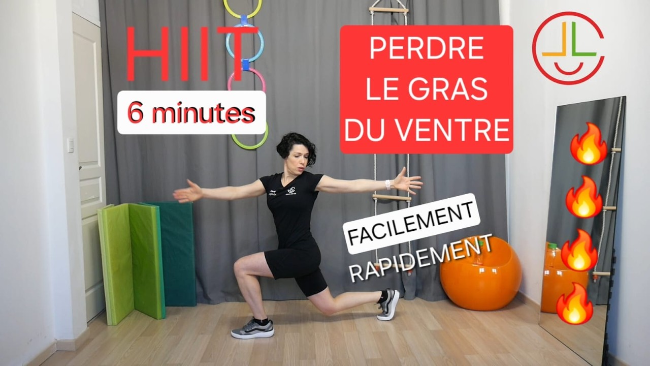 HIIT le fractionné qu'il te faut pour perdre le gras du ventre, des cuisses, des fesses