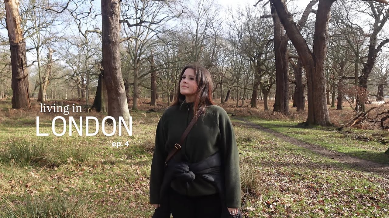 January in LONDON | parks, trying matcha & beating the winter blues