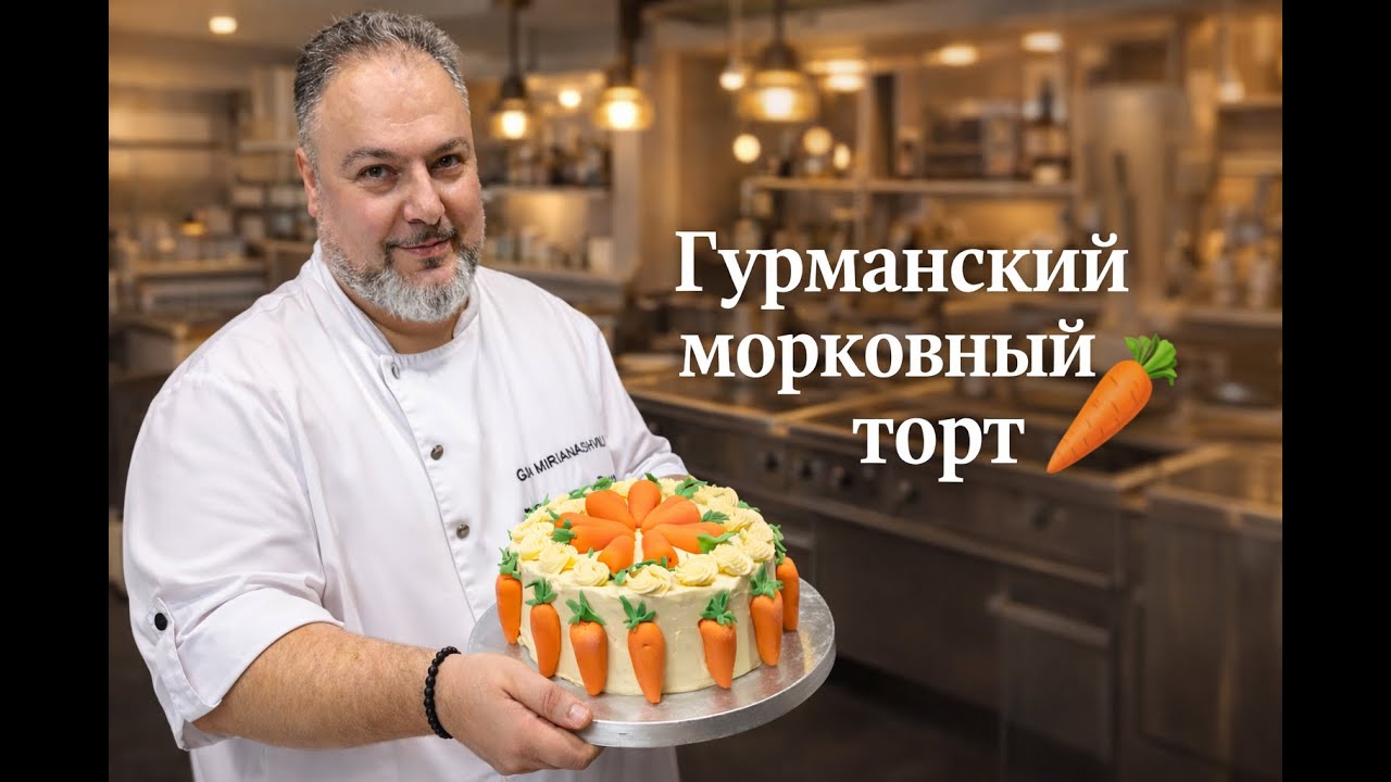 Гурманский МОРКОВНЫЙ ТОРТ 🥕 Эстетичный декор и начинка. Вы такого еще не пробовали #морковныйторт