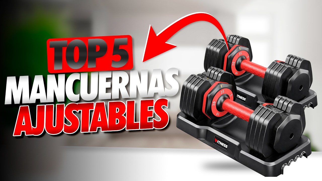 Las Mejores MANCUERNAS AJUSTABLES PREMIUM para Entrenar en Casa [2026] ✅ | Pesas Ajustables Pro