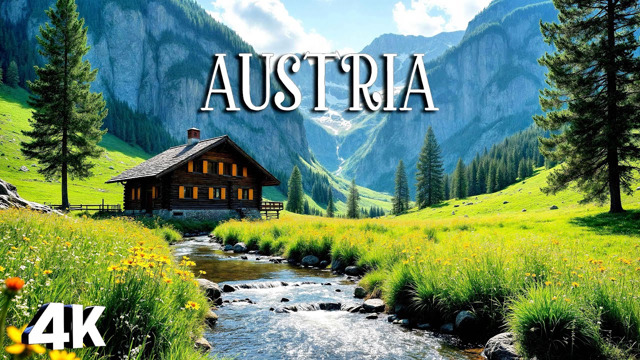 AUSTRIA 4K | Discover Majestic Alps, Serene Lakes & Charming Villages