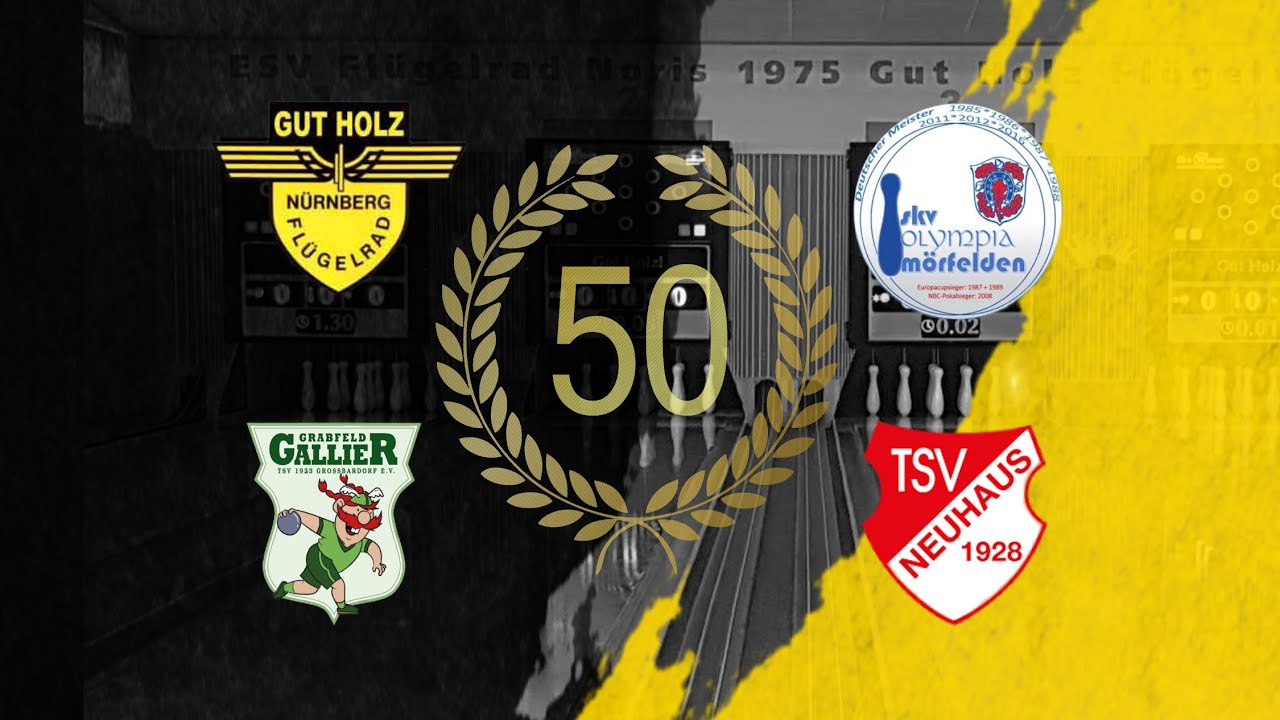 Jubiläumsturnier 50 Jahre Gut Holz Flügelrad Nürnberg
