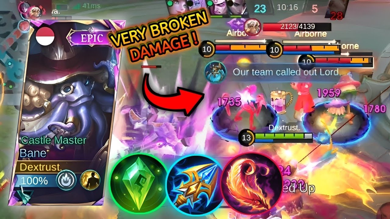 THIS IS WHY YOU HAVE TO BAN BANE!! BROKEN HERO IN META NOW! (Bane Goldlane) 🔥