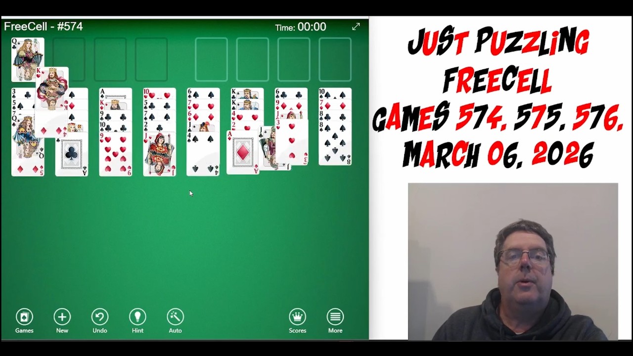 Learning Freecell By doing and Explaining Games 574, 575 and 576