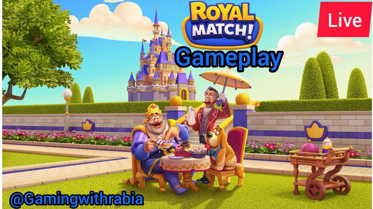Royal Match Game/All levels live gameplay walkthrough