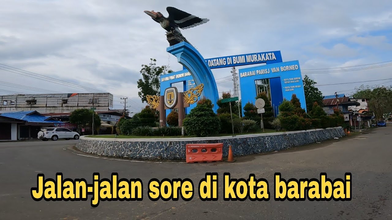 Jalan-jalan sore hari di kota barabai HST, 15 juli 2023