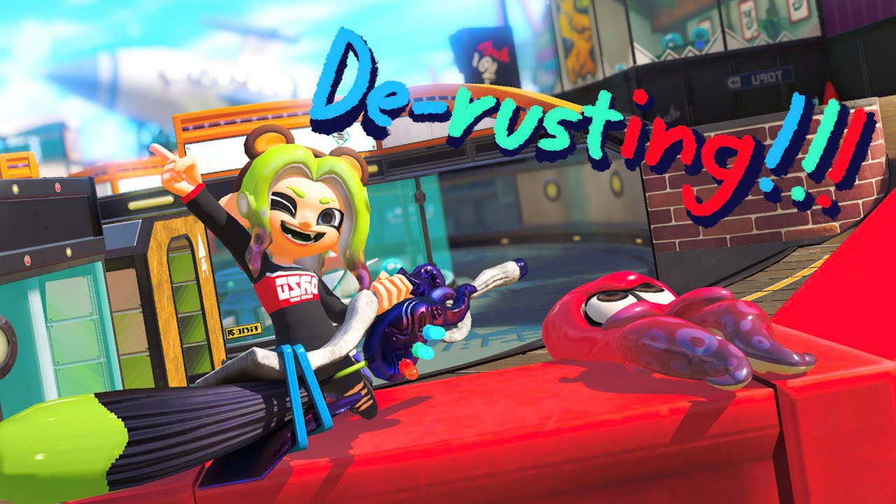 De-rusting My Cometz Octobrush! | Splatoon 3