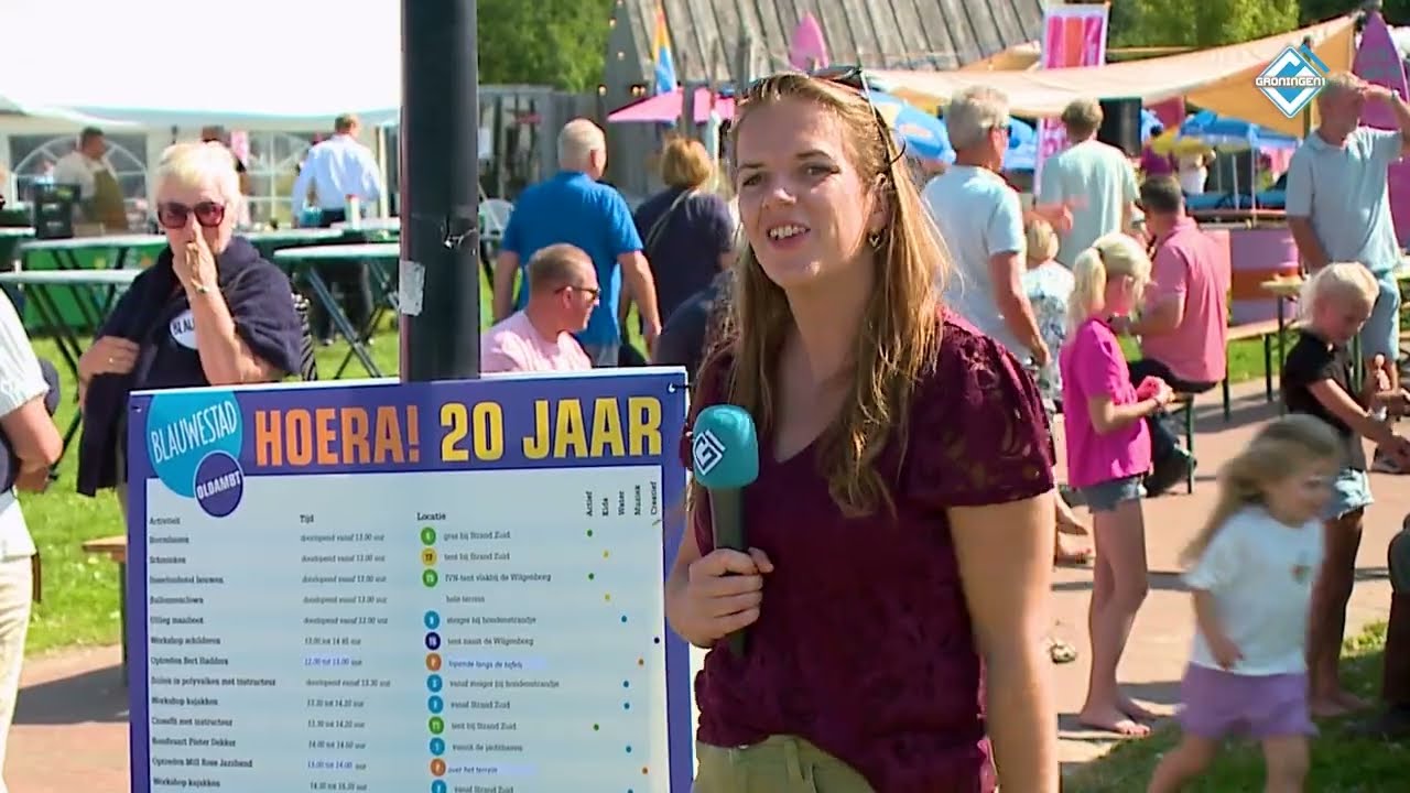 Blauwestad viert 20 jarig bestaan van het Oldambtmeer