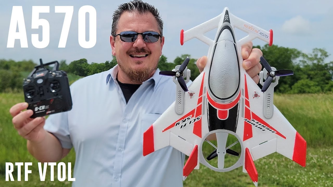 A570 - RTF VTOL - Vertical Takoff or Landing Aircraft