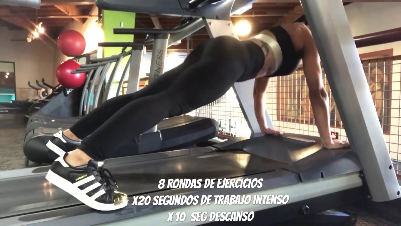 Ejercicios que puedes hacer en una caminadora (treadmill)