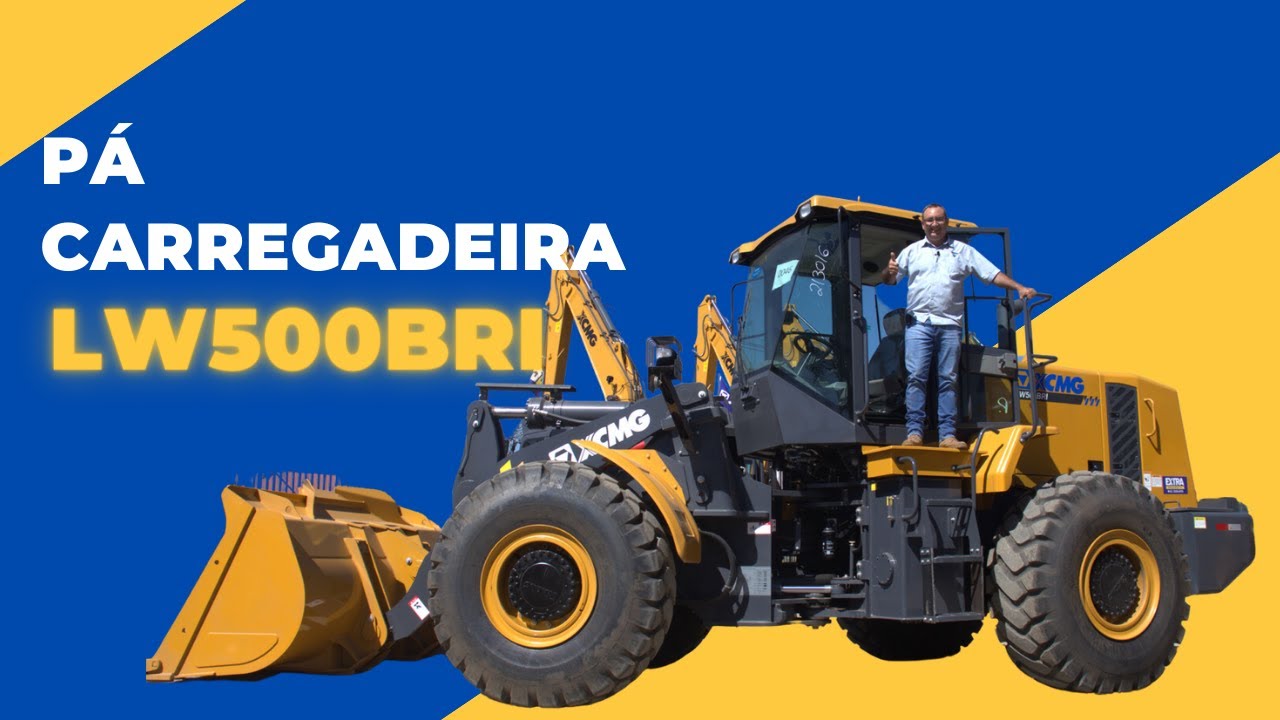 veja TUDO sobre a LW500BRI da XCMG (FORÇA BRUTA)