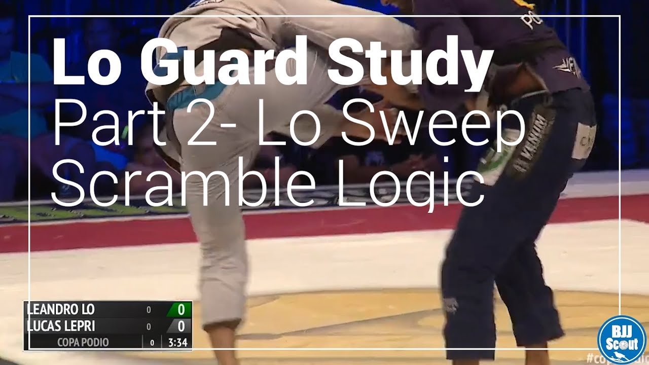 BJJ Scout: Leandro Lo Guard Study Part 2 - Lo Sweep Scramble Logic