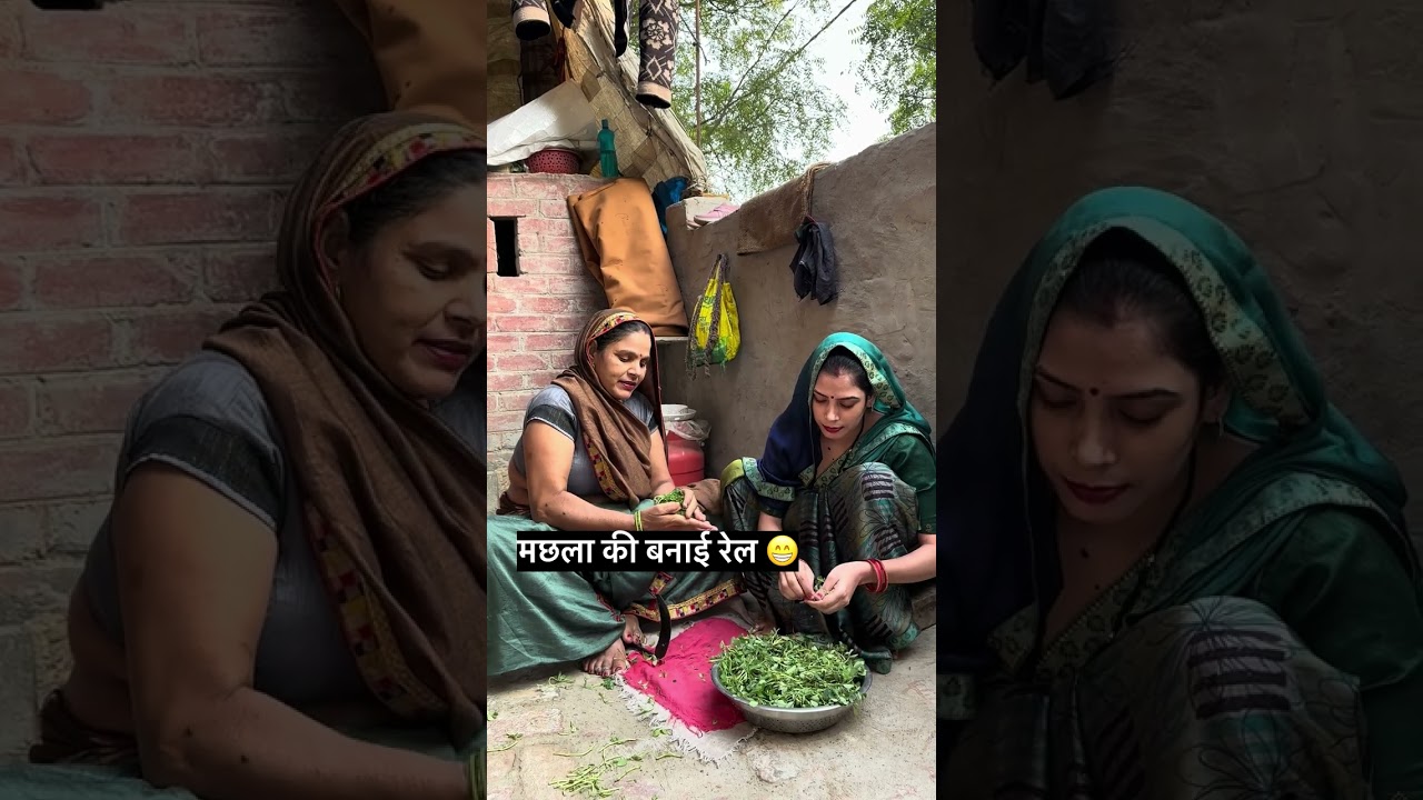 मछला की बनाई रेल 😁 #viralreelschallenge  #trendingreel #comedyreels #Machala #chachi