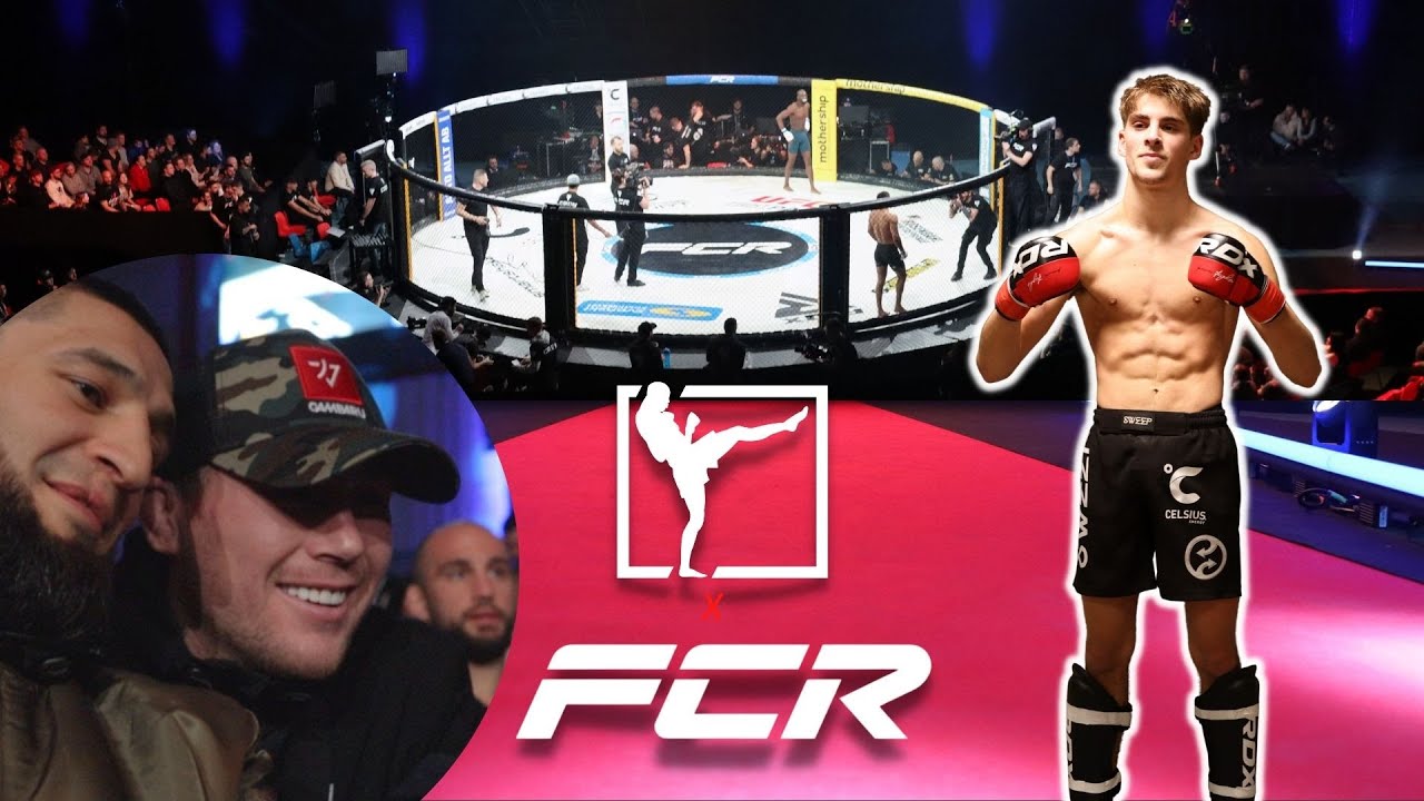 TV Personality Liam Pitts Wins MMA Debut &ndash; Khamzat Chimaev & Darren Till In Attendance | @fcrmma