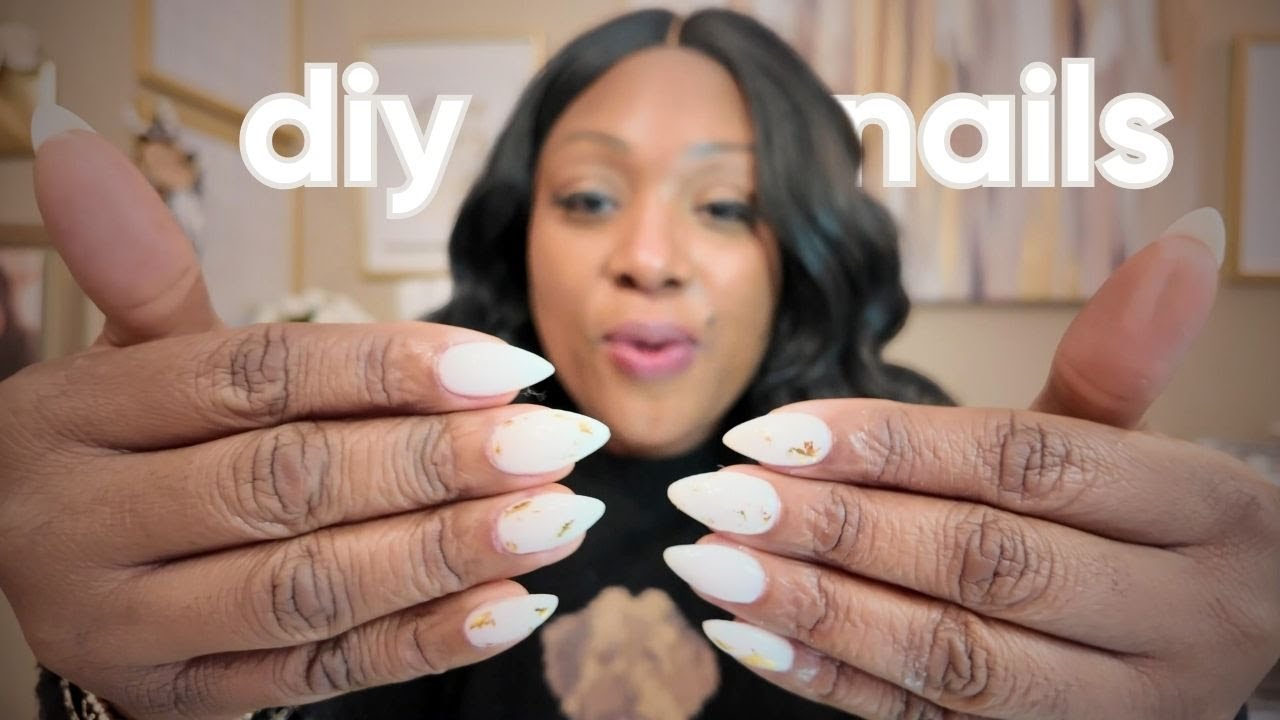 Snow Day Vlog | Cozy At-Home Outfit, Cleaning My Home Office & DIY Press-On Nails