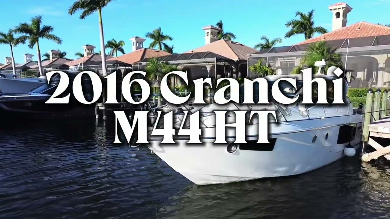 2016 Cranchi M44 HT